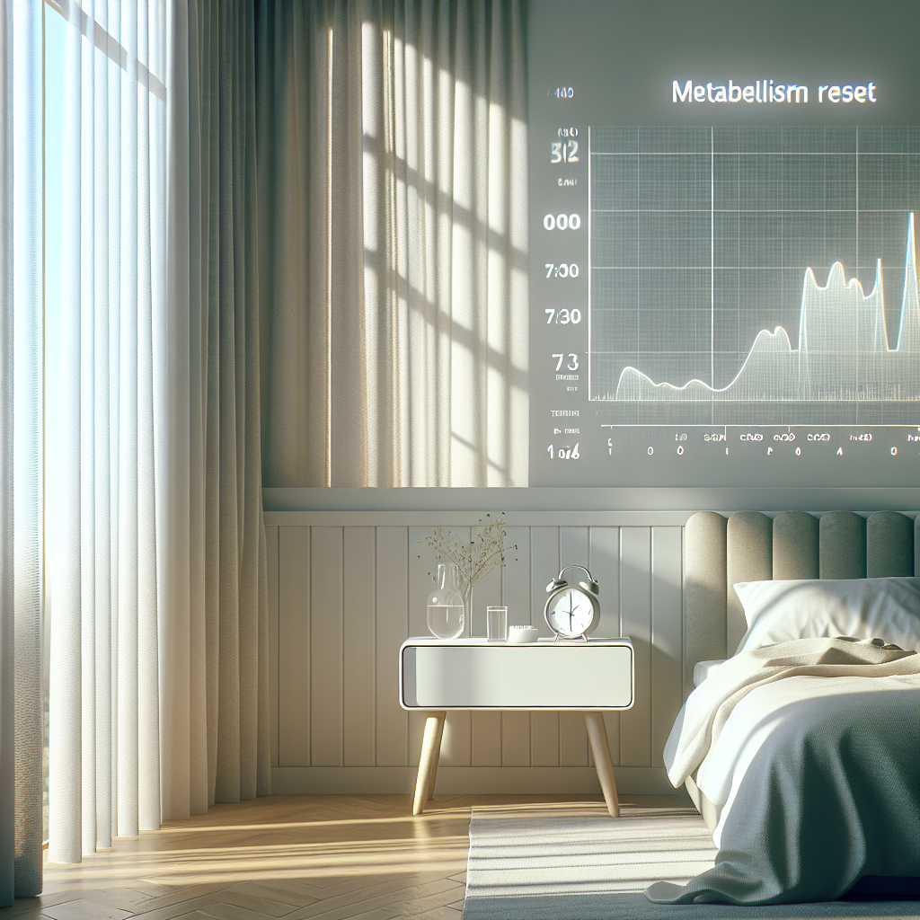 Person struggling with sleep affecting their waistline
