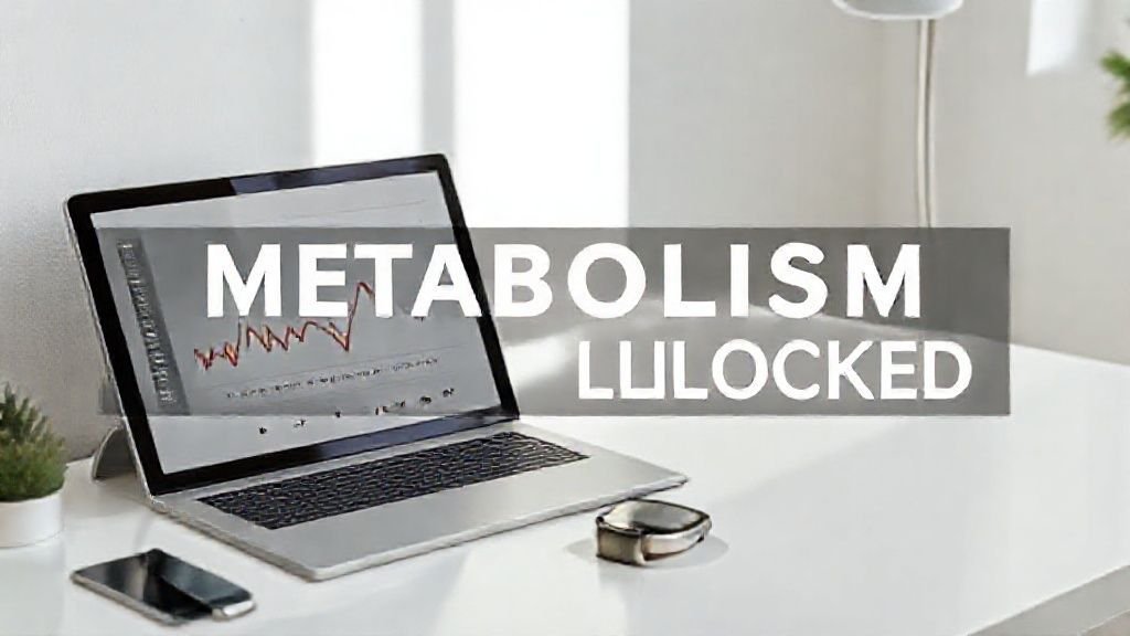 Illustration of metabolic processes and energy balance