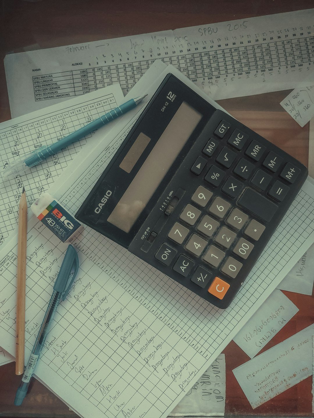 How to calculate grade percentage using points earned and total points